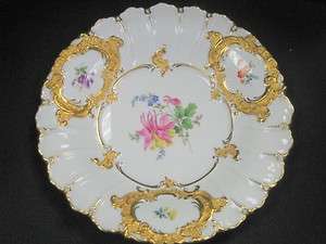 Hand Painted Missen Floral Cabinet Plate Dates From 1815 1924  
