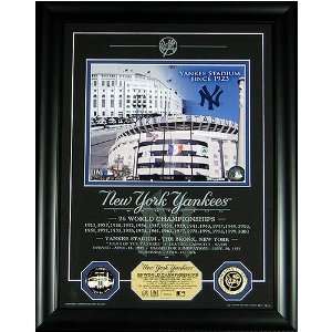New York Yankees Tradition Archival Etched Glass Collection  