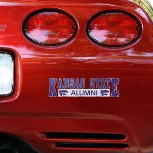  NCAA Kansas State Wildcats Alumni Car Decal Sports 