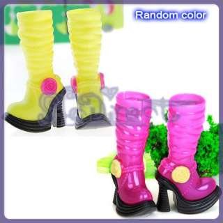 10X New Colorful High heel Shoe Sandal Boot fr Barbie  