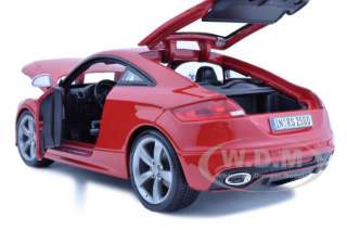 2011 AUDI TT RS RED 118 DIECAST MODEL CAR  