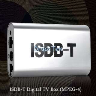 ISDB T Digital TV tuner Box for Cars (MPEG 4) ISDB 510  