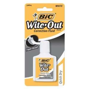  WOFQDP1WHI   Wite Out Correction Fluid