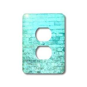   Bricks Art Abstract   Light Switch Covers   2 plug outlet cover Home