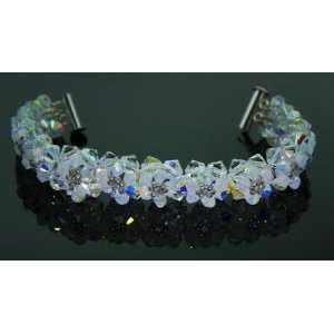    Swarovski Crystal Stones Beaded Bracelet Arts, Crafts & Sewing