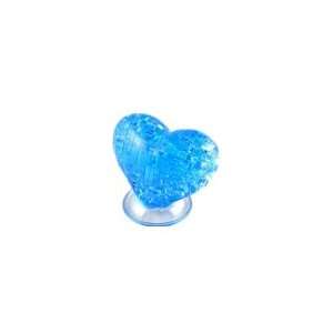  Blue Heart 3D Crystal Puzzle Toys & Games