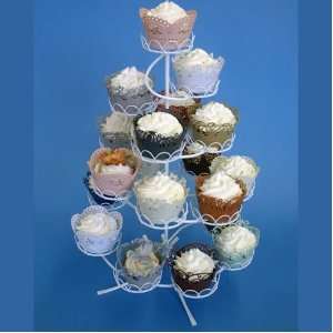  PME White Wire Cupcake Stand