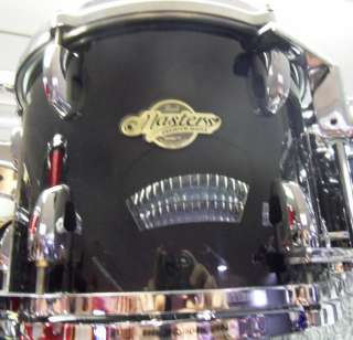Pearl Masters Maple Shell Pack Drum Kit Piano Black  