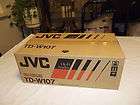 jvc td w107 stereo double cassette tape deck player recorder