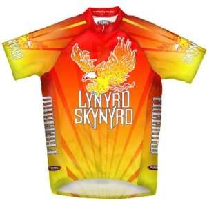 Primal Wear Mens Lynyrd Skynyrd Free Bird Rock Short Sleeve Cycling 