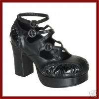 DEMONIA~Gothika 08 Strap Shoes~Black~Gothic~Cyberpunk~9  