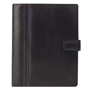 Franklin Covey EasyPlan   Classic Leather Strap Binder 8.5 