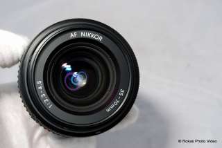 Nikon 35 70mm f3.3 4.5 lens AF Nikkor auto focus zoom 018208014743 
