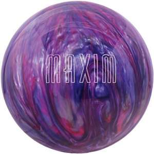 12lb Ebonite Maxim Pink/Purple/Silver Bowling Ball  