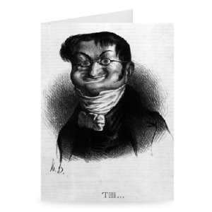  Thi, caricature of Adolphe Thiers from Le   Greeting 