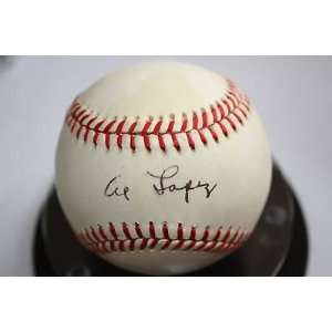  Al Lopez Autographed Ball   OAL