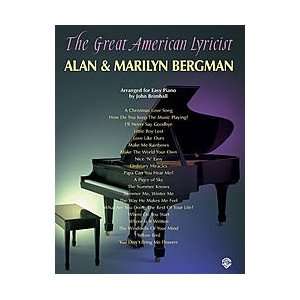   Lyricist   Alan & Marilyn Bergman   Easy Piano Musical Instruments