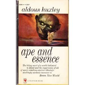 Ape and Essence Aldous Huxley Books