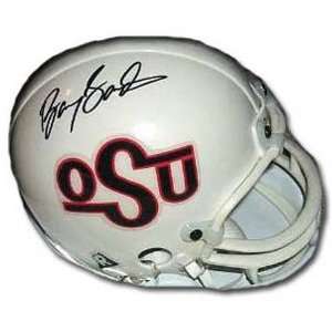 Barry Sanders Oklahoma State Cowboys Authentic Full Size Autographed 