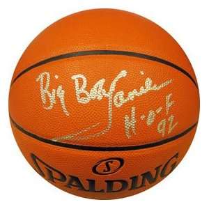  Bob Lanier HOF 92 Autographed Basketball Sports 