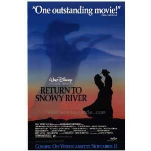   Snowy River Poster 27x40 Tom Burlinson Sigrid Thornton Brian Dennehy