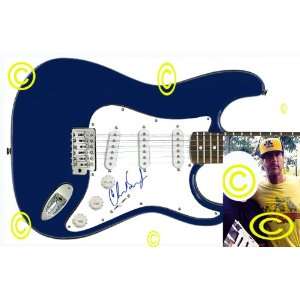   Peppers Autographed Chad Smith Signed Guitar&Proof 