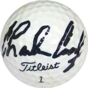  Charles Coody Autographed/Hand Signed Golf Ball Sports 