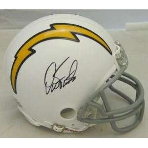 Dan Fouts Signed Mini Helmet   Throwback   Autographed NFL Mini 