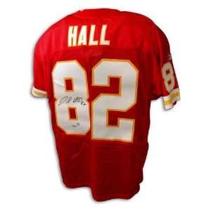 Dante Hall Kansas City Chiefs Autographed Authentic Red Jersey
