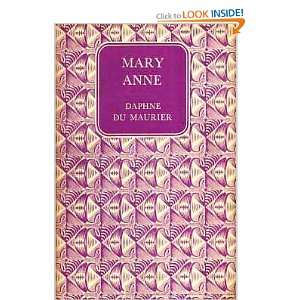  Mary Anne Daphne Du Maurier Books