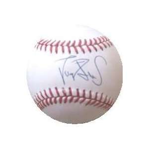  Autographed Darryl Strawberry Baseball