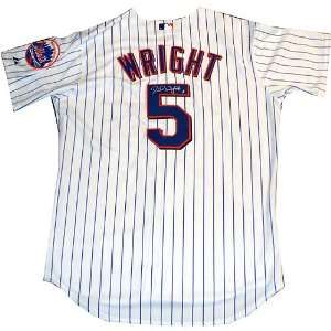 David Wright Signed Jersey   Authentic
