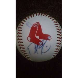Dustin Pedroia Signed Boston Red Sox Baseball