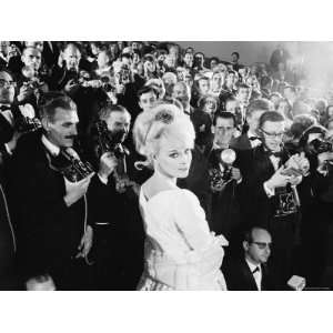 Elke Sommer Attending the Cannes Film Festival Amid a Sea of 
