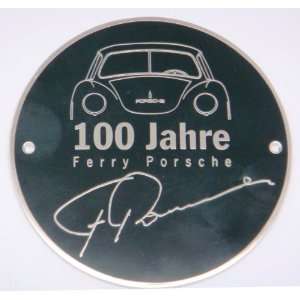  Porsche Official 100th BIRTHDAY 356 911 GRILLE BADGE FERRY PORSCHE 