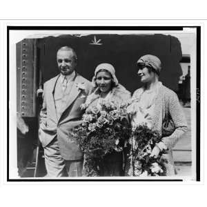  Historic Print (L) [Florenz Ziegfeld, his daughter 