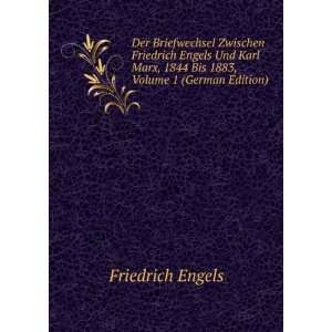  Der Briefwechsel Zwischen Friedrich Engels Und Karl Marx 