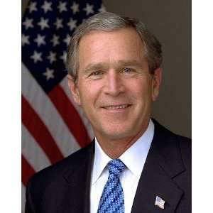  George W. Bush Official White House 8x10 Silver Halide 