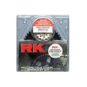  RK Chain and Sprocked Kit with Gold Chain Gold 2012 988ZG 