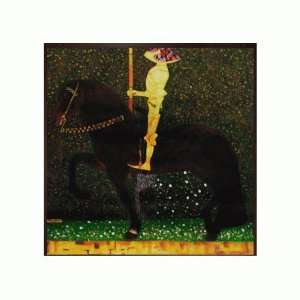  Art Reproduction Oil Painting   Klimt Paintings The Golden Knight 
