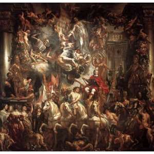   Jacob Jordaens   24 x 24 inches   Triumph of Freder