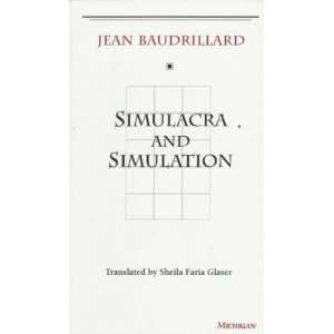   Baudrillard, Jean (Author) Feb 15 95[ Paperback ] Jean Baudrillard
