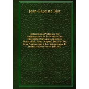   Industrielle (French Edition) Jean Baptiste Biot  Books