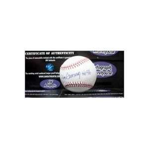 Jim Bunning autographed Baseball inscribed HOF 96