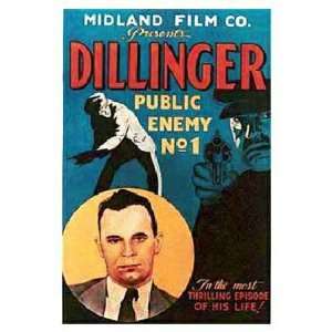  Dillinger Public Enemy No. 1   Movie Poster