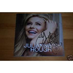  Julianne Hough autographed CD Cover   Sports Memorabilia 