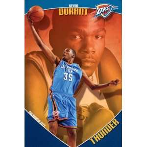  Oklahoma Thunder   Kevin Durant Poster Print, 22x34