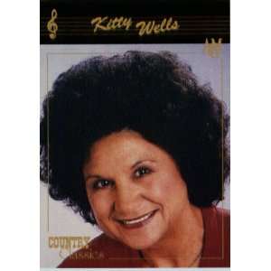   Card # 63 Kitty Wells In a Protective Display Case