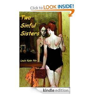 Two Sinful Sisters Louis Kahn Nin  Kindle Store