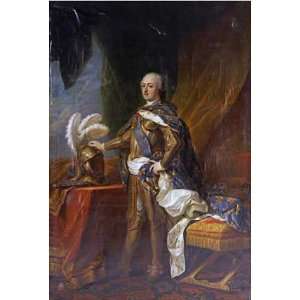  Portrait of King Louis XV of France and Navarre by Charles 